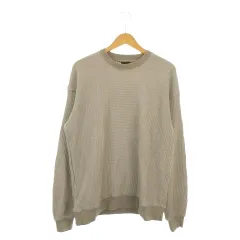 テットオム TETE HOMME Tシャツ カットソー L ベージュ ワッフル織り クルーネック 長袖 /AO26 ■GY99のサムネイル