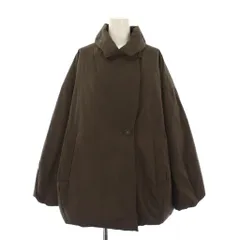 イエナ IENA 25AW ARTIROSA 撥水テイラーコクーンダウンジャケット アウター ワンカラー 36 茶 ブラウン 25020900104040 /BBのサムネイル
