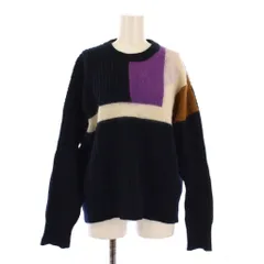 プランシー PLAN C ニット セーター 長袖 クルーネック ウール カシミヤ混 モヘヤ混 マルチカラー /BBのサムネイル