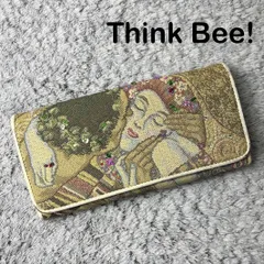 Think Bee! シンクビー 長財布 クリムトスペシャル ゴブラン織 黄のサムネイル