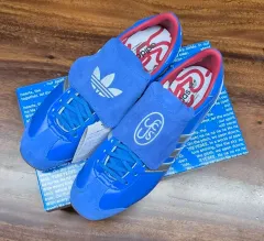 新品 YESEYESEE x adidas カントリー OG ブルー/シルバー (280)のサムネイル