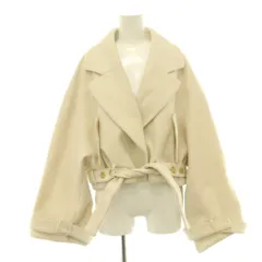 スナイデル SNIDEL 24SS Sustainaショートブルゾン ジャケット テーラード ベルト付き F ライトベージュ /CX ■OSのサムネイル