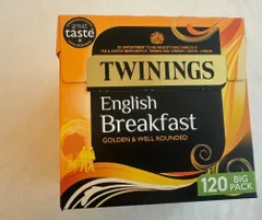 英国トワイニング　紅茶　イングリッシュブレックファースト・ティー　日本未発売　120包　イギリスのサムネイル