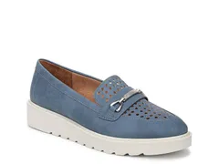 ナチュライザー レディース シューズ スリッポン・ローファー Naturalizer Elin Loafer Blue ブルーのサムネイル