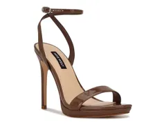 ナインウェスト レディース シューズ サンダル Nine West Loola Sandal Dark Brown ブラウンのサムネイル