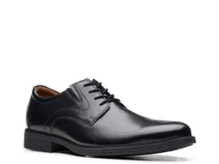 クラークス メンズ シューズ オックスフォード Clarks Whiddon Oxford Black ブラックのサムネイル