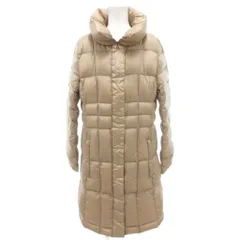 エディーバウアー EDDIE BAUER ダウンコート MP ベージュ ハイネック 長袖 キルティング /SC ■ECF003のサムネイル