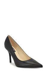 ナインウェスト レディース シューズ ヒール Nine West Gemmha Pointed Toe Pump Black ブラックのサムネイル