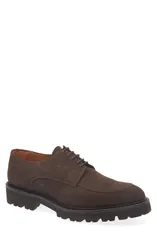 ジェントルソウルズ メンズ シューズ ダービー Gentle Souls Lagos Lug Sole Derby Brown Suede ブラウンのサムネイル