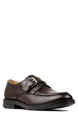 ドナルドプリネール メンズ シューズ モンクストラップ モンク Donald Pliner Calan Monk Strap Shoe Dark Brown ブラウンのサムネイル