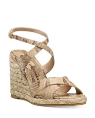 スチュアート ワイツマン レディース シューズ サンダル Stuart Weitzman Womens Alyssa Espadrille Wedge Sandals Adobeのサムネイル