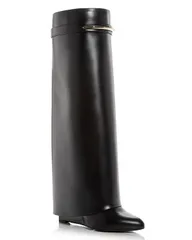 ジバンシー レディース シューズ ブーツ・レインブーツ トール Givenchy Womenshark Tall Boots Black ブラックのサムネイル