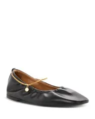 ステラマッカートニー レディース シューズ パンプス Stella McCartney Womens Embellished Stretch Ballet Flats Black ブラックのサムネイル