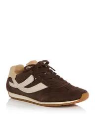 ヴィンス レディース シューズ スニーカー Vince Womens Oasis Runner Sneakers Cocoa Brown ブラウンのサムネイル