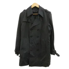 エムケーミッシェルクランオム MK MICHEL KLEIN HOMME トレンチコート 46 ダークグレー ダブルブレスト 長袖 ライナー付き /PP ■ECB004のサムネイル