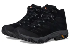 メレル メンズ シューズ ブーツ・レインブーツ Merrell Moab 3 Mid Black Night ブラックのサムネイル