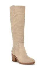 ナインウェスト レディース シューズ ブーツ・レインブーツ Nine West Hecee Knee High Boot Medium Naturalのサムネイル