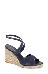 スチュアート ワイツマン レディース シューズ サンダル アンクル Stuart Weitzman Alyssankle Strap Wedge Sandal Nice Blue ブルーのサムネイル