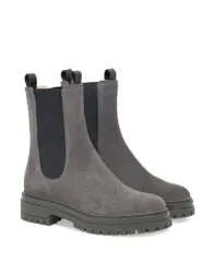 ジャンヴィト ロッシ レディース シューズ ブーツ・レインブーツ Gianvito Rossi Womens Chester Booties Grey Suede Leather グレーのサムネイル