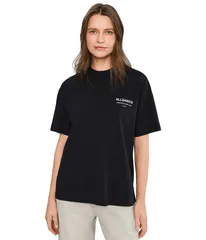 オールセインツ レディース トップス シャツ AllSaints Dreamer Etta Tee Black ブラックのサムネイル