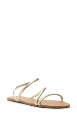アレッツォ レディース シューズ サンダル Arezzo Mikayla Sandal Gold ゴールドのサムネイル