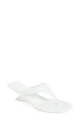 ジェフリー キャンベル レディース シューズ ヒール Jeffrey Campbell Medellin Wedge Flip Flop Women WHITE PATENT ホワイトのサムネイル