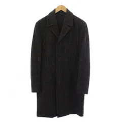 メゾンマルジェラ 14 Maison Margiela 14 12AW チェスターコート ロング チェック柄 ウール 46 茶 黒 S50AA0007 /BMのサムネイル