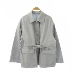 ヒューマンウーマン HUMAN WOMAN ステンカラーブルゾン ジャケット コットン M ライトブルー 077-5150200 /NR ■OSのサムネイル
