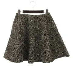 エムエスジーエム MSGM ミニスカート ヘンリーボーン柄 38 グレー系 260312E ■TCのサムネイル