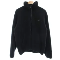 デサント DESCENTE ヴィンテージ ボアジャケット L 黒 ブラック スタンドカラー /NL ■ECF003のサムネイル