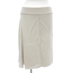 Sマックスマーラ 'S Max Mara 美品 フレアスカート 38 ベージュ  膝丈 アシンメトリー /SJ ■ECG003のサムネイル
