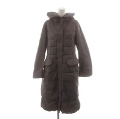 ジルサンダー JIL SANDER UNIQLO ユニクロ ウルトラライトダウンフーデットコート S 茶 ブラウン /AZ ■SHのサムネイル