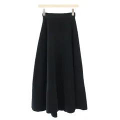 エイトン ATON POLARTEC FLEECE CIRCLE SKIRT ポーラテックフリースサークルスカート フレア ミモレ ロング 無地 ワンカラー 1 緑 グリーン SKAGNW0906 /BBのサムネイル