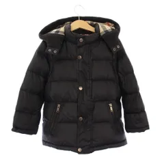 バーバリー ロンドン BURBERRY LONDON ダウンジャケット ダウンベスト 2WAY アウター フーディ 110A 黒 C4C15-246-09 /KHのサムネイル
