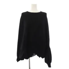 ジュンヤワタナベ JUNYA WATANABE COMME des GARÇONS 2022年製 2WAY ニット セーター 長袖 変形 M ブラック JK-N011 /BMのサムネイル