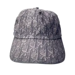 【中古】 Christian Dior クリスチャン・ディオール オブリーク キャップ 933C902H4835 ブラック 黒 メンズ 帽子 25009503 UYのサムネイル