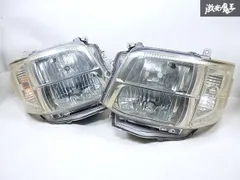 社外品 200系 ハイエース 3型 中期 HID キセノン ヘッドライト レンズ 左右セット イルミ 即納のサムネイル