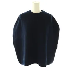 ジャーナルスタンダード レリューム JOURNAL STANDARD relume 24AW ハミルトンウールニット セーター 半袖 F ネイビー /DO ■OSのサムネイル