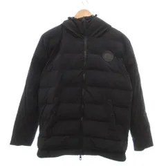 ウノピュウノウグァーレトレ リラックス 1PIU1UGUALE3 RELAX 中綿 ジャケット バックロゴ フーディー XXL 黒 ブラック /UO ■GY11のサムネイル
