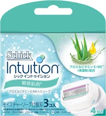 Schick(シック) シック Schick イントゥイション 替刃 女性用 カミソリ 敏感肌用(3コ入) のサムネイル