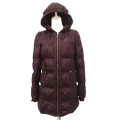 ジューシークチュール JUICY COUTURE ダウンジャケット 上着 ロング丈 S ワインレッド フード付き /HO53 ■GY59のサムネイル