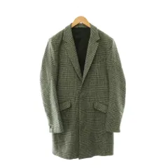 ジュンハシモト junhashimoto CORDURA FILM CHESTER コート チェスターコート グレンチェック ウール 3 グレー 1011720007 /HS ■OS ■SHのサムネイル