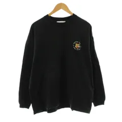 オニツカタイガー Onitsuka Tiger LONG SLEEVE GRAPHIC TEE ロングスリーブグラフィックティー Tシャツ カットソー 長袖 刺繍 M 黒 ブラック 2183B025 /KUのサムネイル