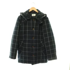 ハッシュパピー Hush Puppies 中綿ジャケット チェック柄 アウター M ネイビー /HS ■GY35のサムネイル