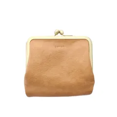 ゲンテン genten アンティーコ Antico リバティ LIBERTY Wallet with Clasp 財布 二つ折り がま口 キャメル ■SH /RI ■OSのサムネイル