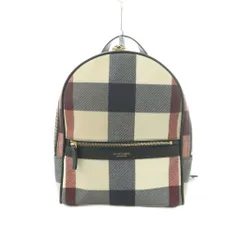 ブルーレーベルクレストブリッジ BLUE LABEL CRESTBRIDGE クレストブリッジチェックP リュックサック デイパック 紺 アイボリー /MI ■OSのサムネイル