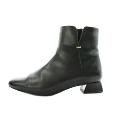 グリーンレーベルリラクシング ユナイテッドアローズ green label relaxing ショートブーツ ヒール S 黒 ブラック /AN74 ■MAのサムネイル