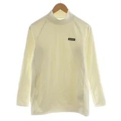 ブリーフィング BRIEFING ポーラテック ウィンド ロック ハイネック POLARTEC WINDBLOCK HIGH NECK トレーナー スウエット ロゴ M 白 ホワイト BRG223MB0 /AN72のサムネイル