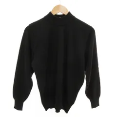 イエーガー JAEGER ヴィンテージ カシミヤ ニット セーター 長袖 タートルネック 38 黒 ブラック /JS ■ECB001のサムネイル