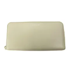 ジェイ&エムデヴィッドソン J&M Davidson ロングウォレット 長財布 ラウンドファスナー ベージュ系 IBO87のサムネイル